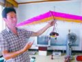 “中国第一鸟人”要飞越湘江(组图)