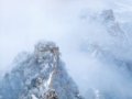 慕田峪长城赏雪(组图)