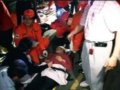 目击者称台湾台南游览车车体破碎遗体四散