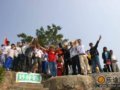 广东省汕头市举办“爱我汕头”登山节