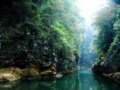 马岭河：“疤痕”上玩漂流
