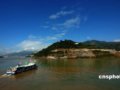 组图：名城白帝城因三峡工程兴建成为岛屿