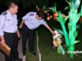 北京各大公园严阵以待应对黄金周游园高峰