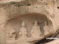 重庆：水库见底 惊现古代石刻