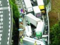 高速路21车连环相撞 10余人伤亡