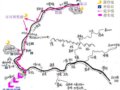 西藏徒步手绘地图