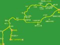 稻城沿线地图