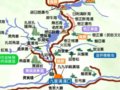 九寨沟树正沟旅游地图