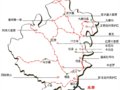 四川阿坝州旅游地图