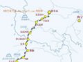 青藏铁路线路地图