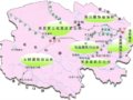青海省旅游地图
