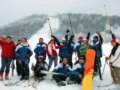 神农架国际滑雪场圣诞“开滑”