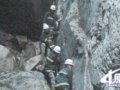 5名登山者雨后登山被困少室山绝壁 耗尽四部手机电