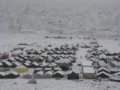 珠峰迎4月来最大降雪 奥运圣火登顶计划恐受影响[图]