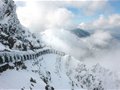 台第一高峰玉山恢复入园登山 积雪仍10公分