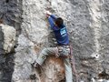 Kailas攀登队员王清华首攀杭州小青线5.13c线路