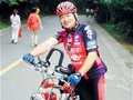 湖南男子床单画长征地图 携亲友自行车骑行万里