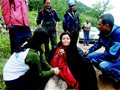 老夫妻冒雨登山迷路被困一夜(组图)