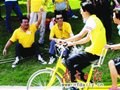残疾人绿道赛自行车(图)