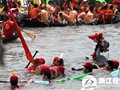 中国名校龙舟竞渡活动落户余杭(组图)