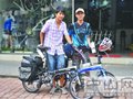 中山小伙骑自行车去北京