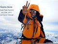 法籍女登山者连续驻扎高山80天 志向登顶14座