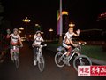 七旬老人一天骑行800里 很享受