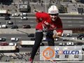 为庆祝“体育不眠夜” 攀岩专家攀爬圣保罗FIESP大楼