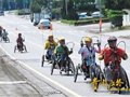 台湾身障老人组车队 要以手代脚游宝岛