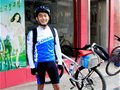 安仁小伙千里走单骑 宣传低碳环保生活