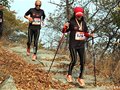 北京秋意浓 泰尼卡SKINS越野跑队征战鹫峰顶