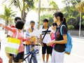 百名暨大学子参加户外定向活动探寻珠海魅力景点