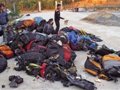 滑翔伞训练基地离奇失火 绝大部分滑翔伞被烧