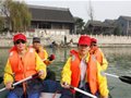 支持大运河申遗 六名漂流客从北京千里划艇到扬州