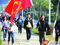 400名徒步爱好者昨环行蠡湖 全程历时5小时左右