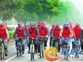 长沙3000骑士逛城北 走基层访惠民实事