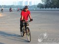 59岁“骑士”骑出健康人生(图)