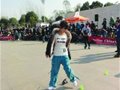 扬州小伙举办全球最大漂移板活动