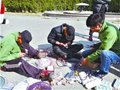 地大登山队由拉萨出发赴珠峰大本营