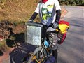 从澳大利亚骑车回乡的嘉兴小伙离家越来越近了