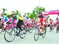 首届环巢湖全国自行车赛举行