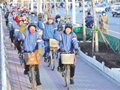 河西夕阳红骑行队1年骑行4万多公里 骑车游全国